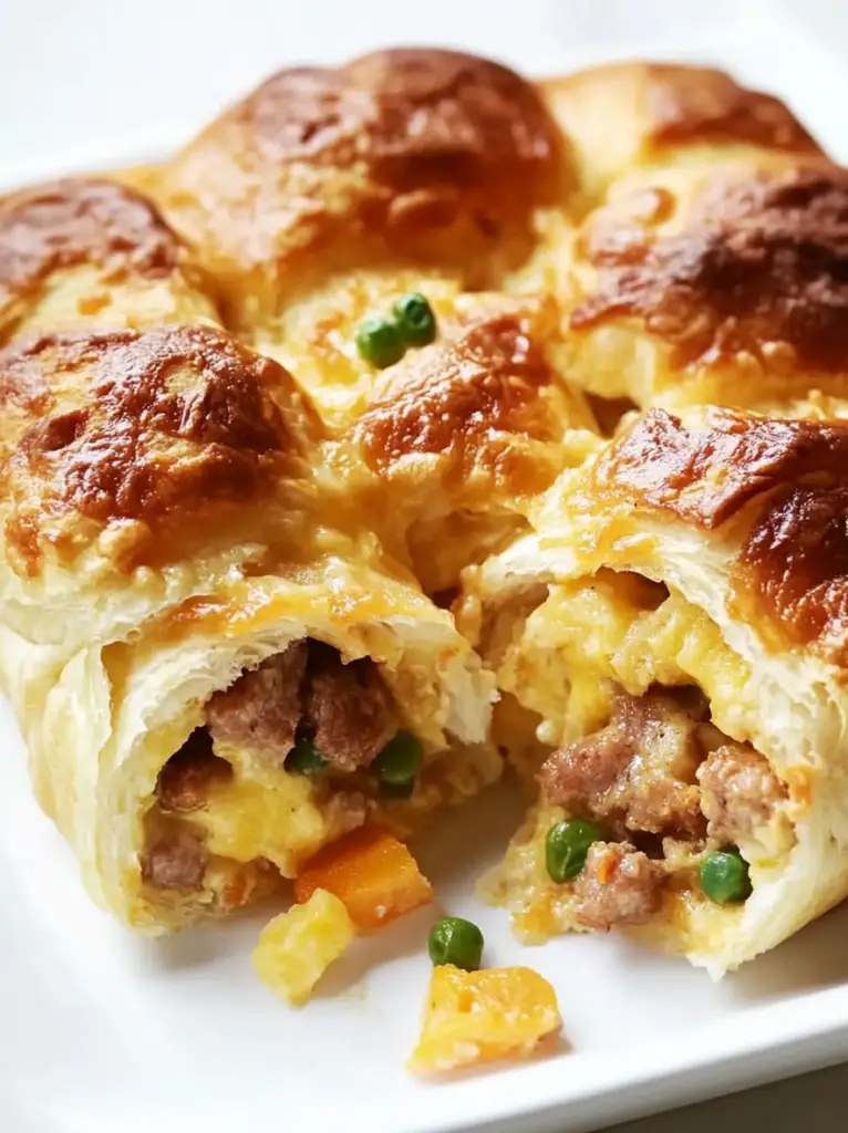 Crescent Roll Breakfast Casserole 2 Crescent Roll Breakfast Casserole