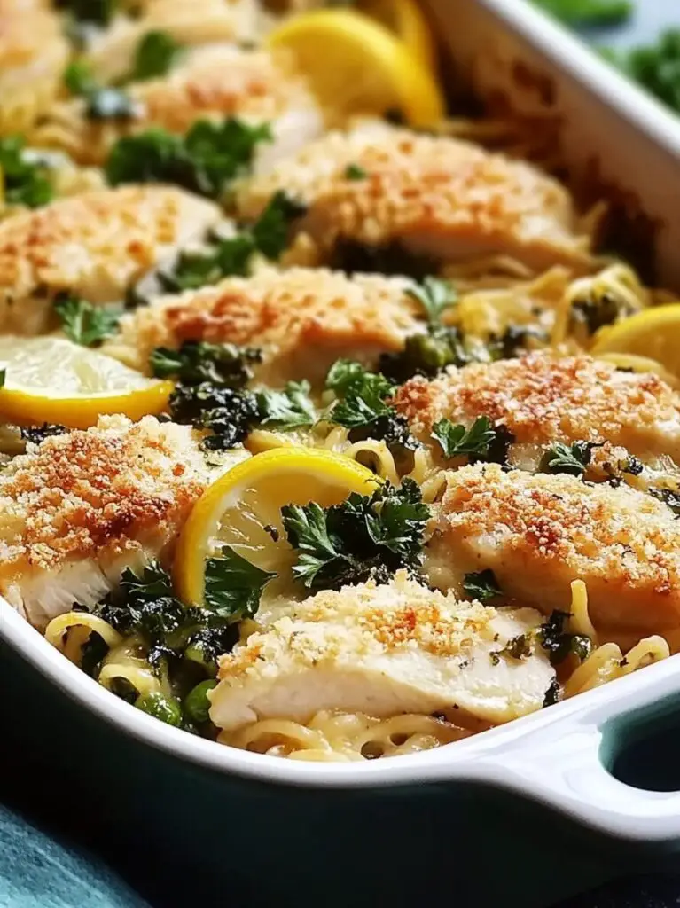 Chicken Piccata Casserole