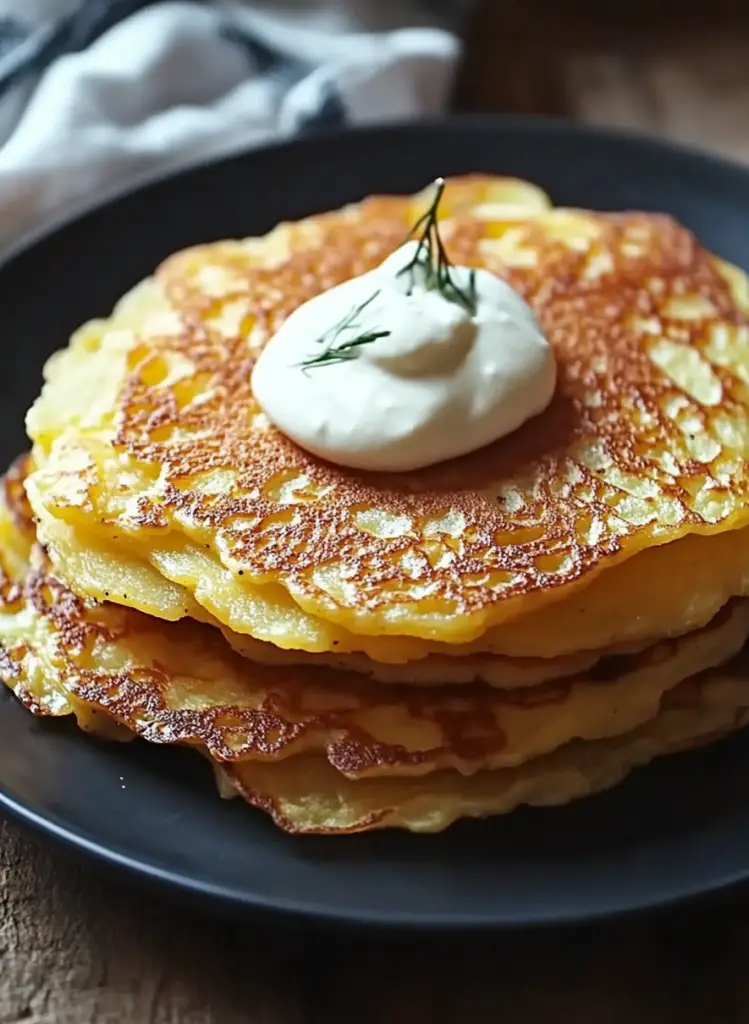 German Potato Pancakes 2 German Potato Pancakes