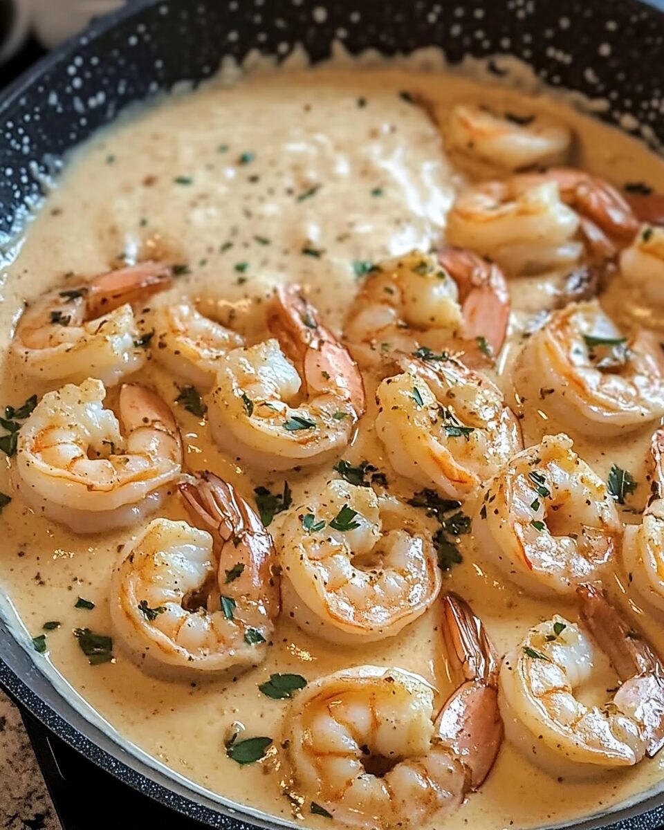 Creamy Garlic Shrimp