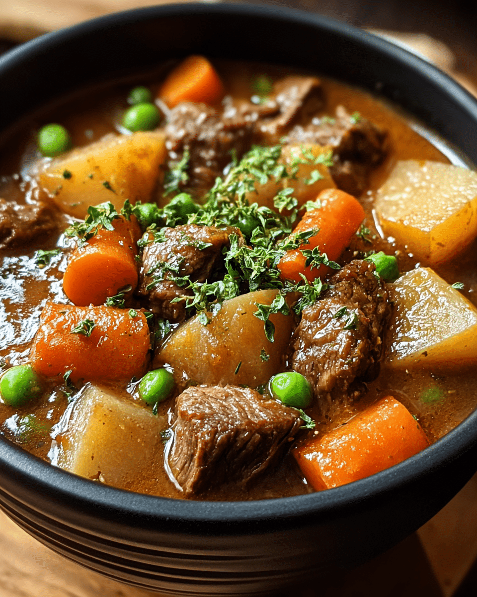Slow Cooker Beef Stew