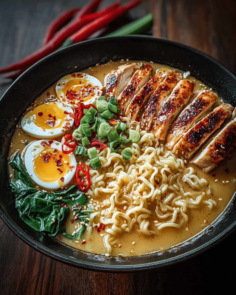 Fiery Chicken Ramen