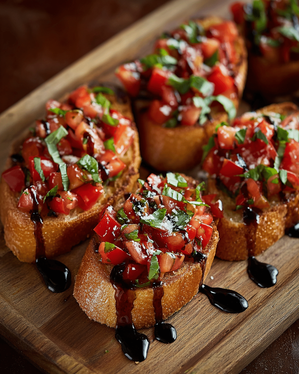 Tomato Basil Bruschetta