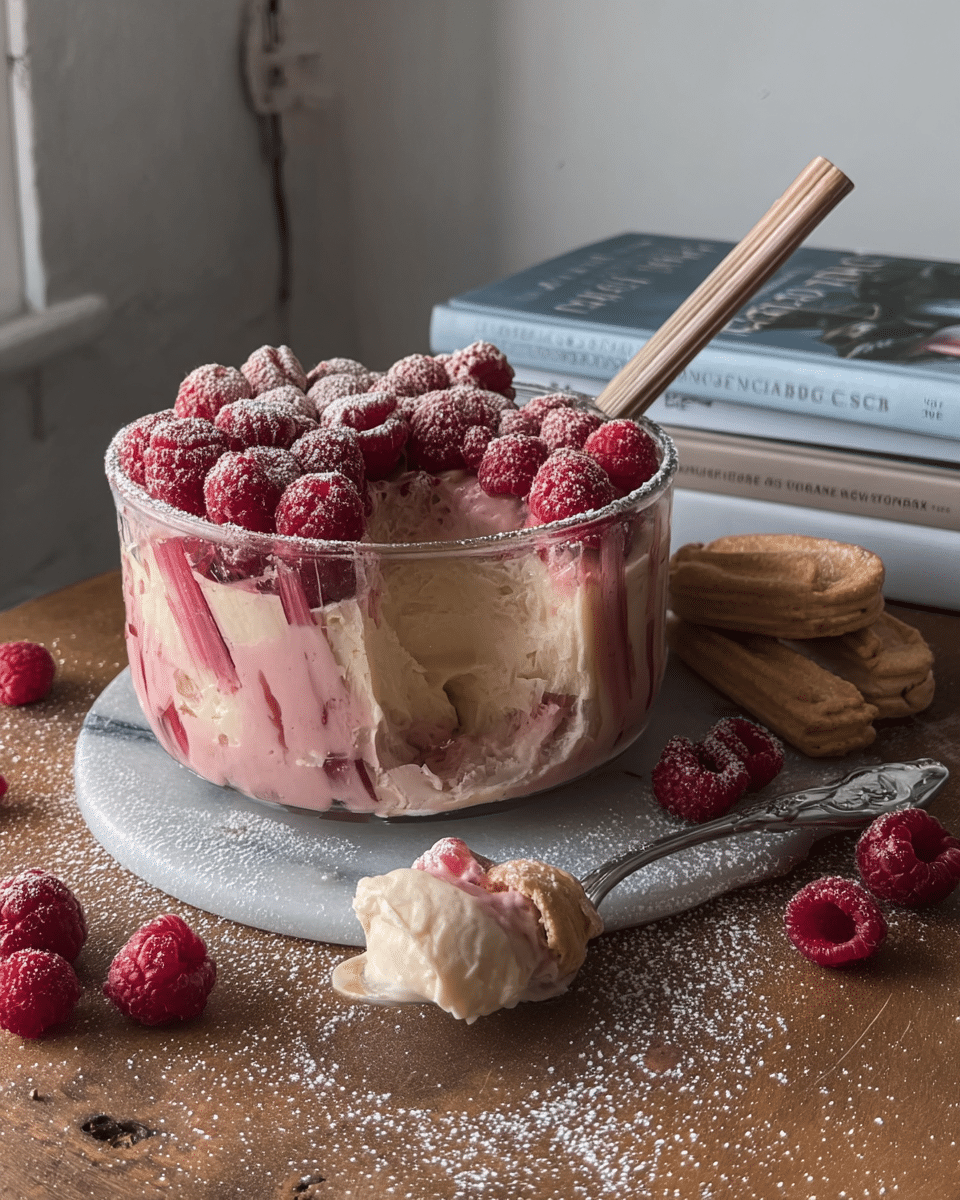 Rhubarb Custard Delight