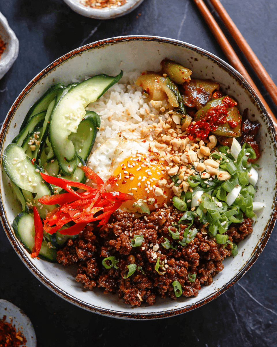 Gochujang Beef Rice Bowls