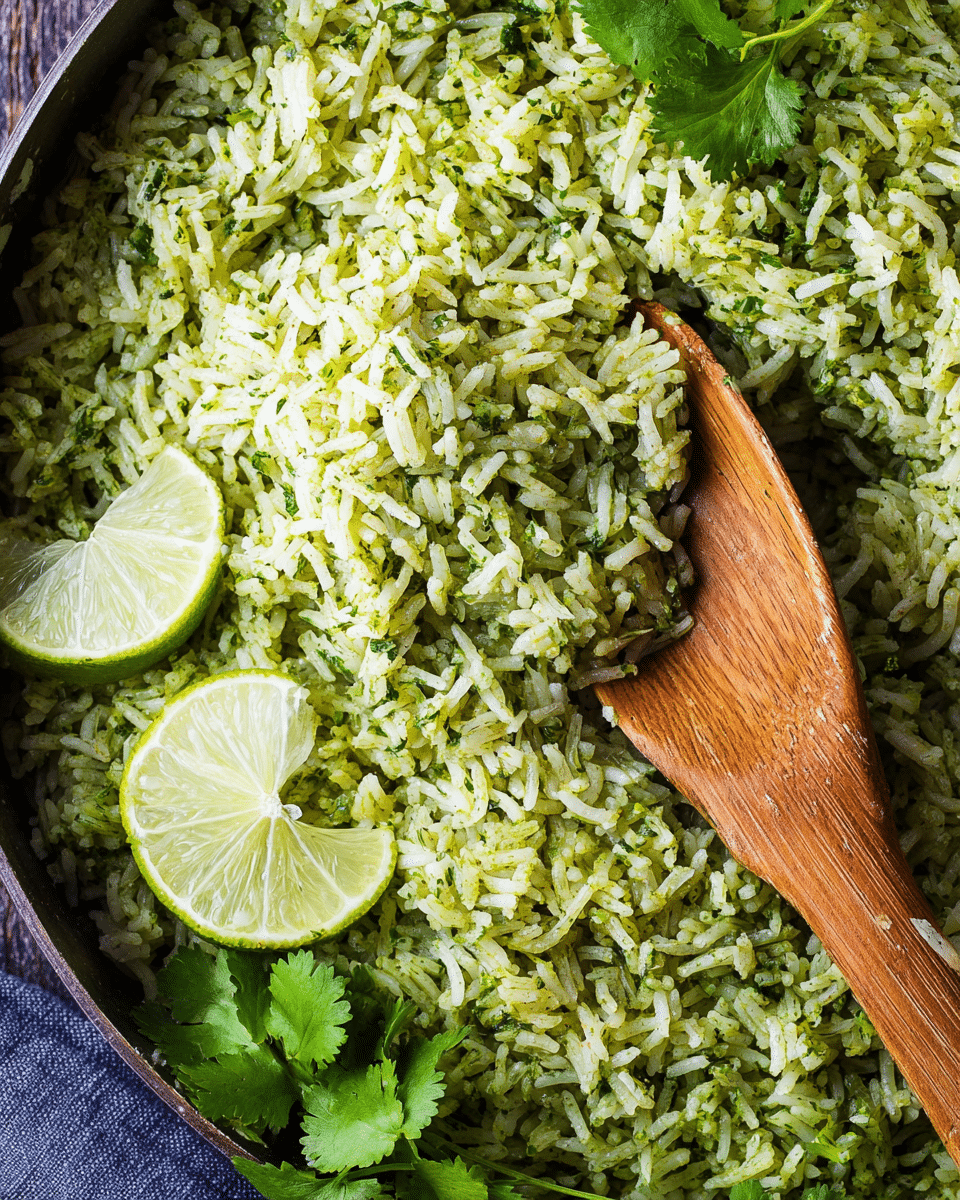 Cilantro Lime Green Rice