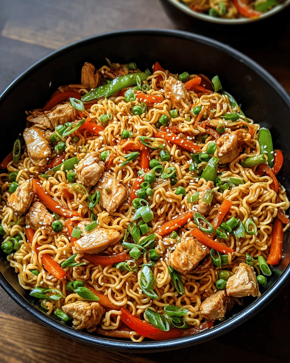 Chicken Ramen Stir Fry
