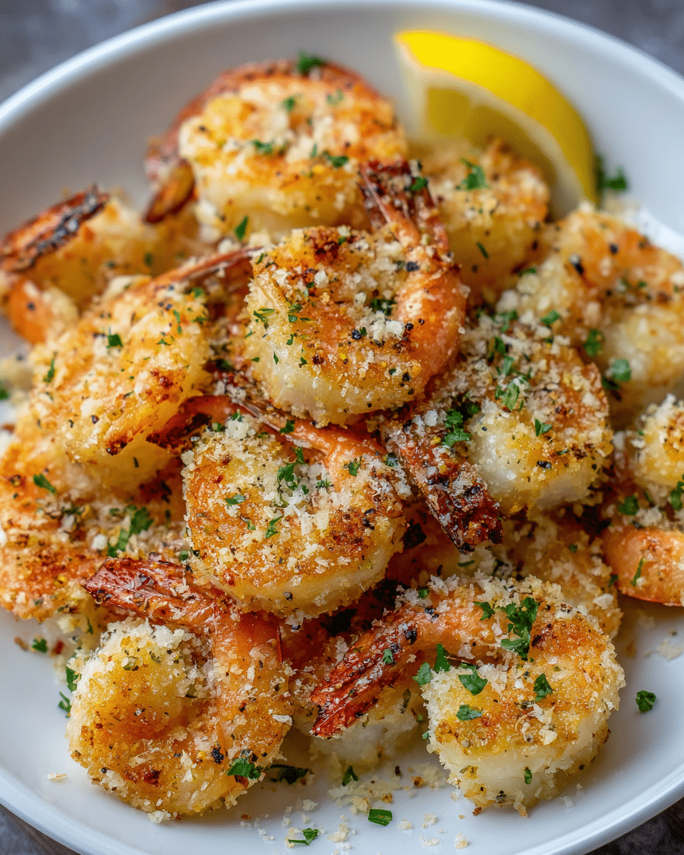 Air Fryer Garlic Parmesan Shrimp