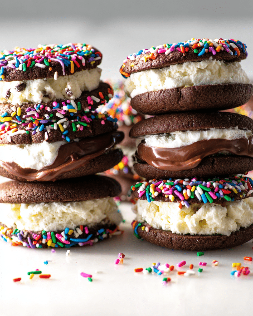 Ice Cream Sandwich Cookies