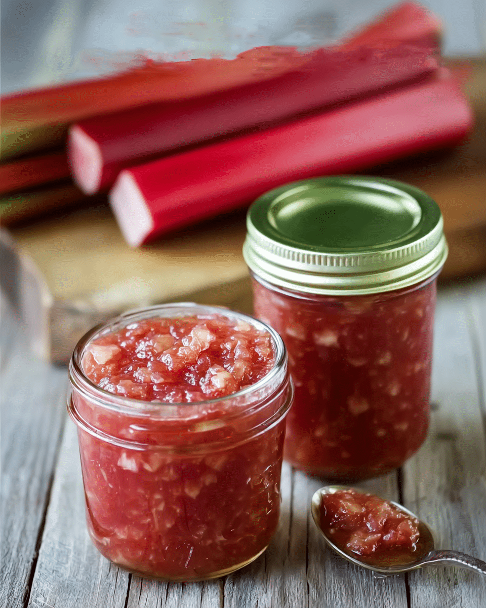 Rhubarb Cinnamon Jam