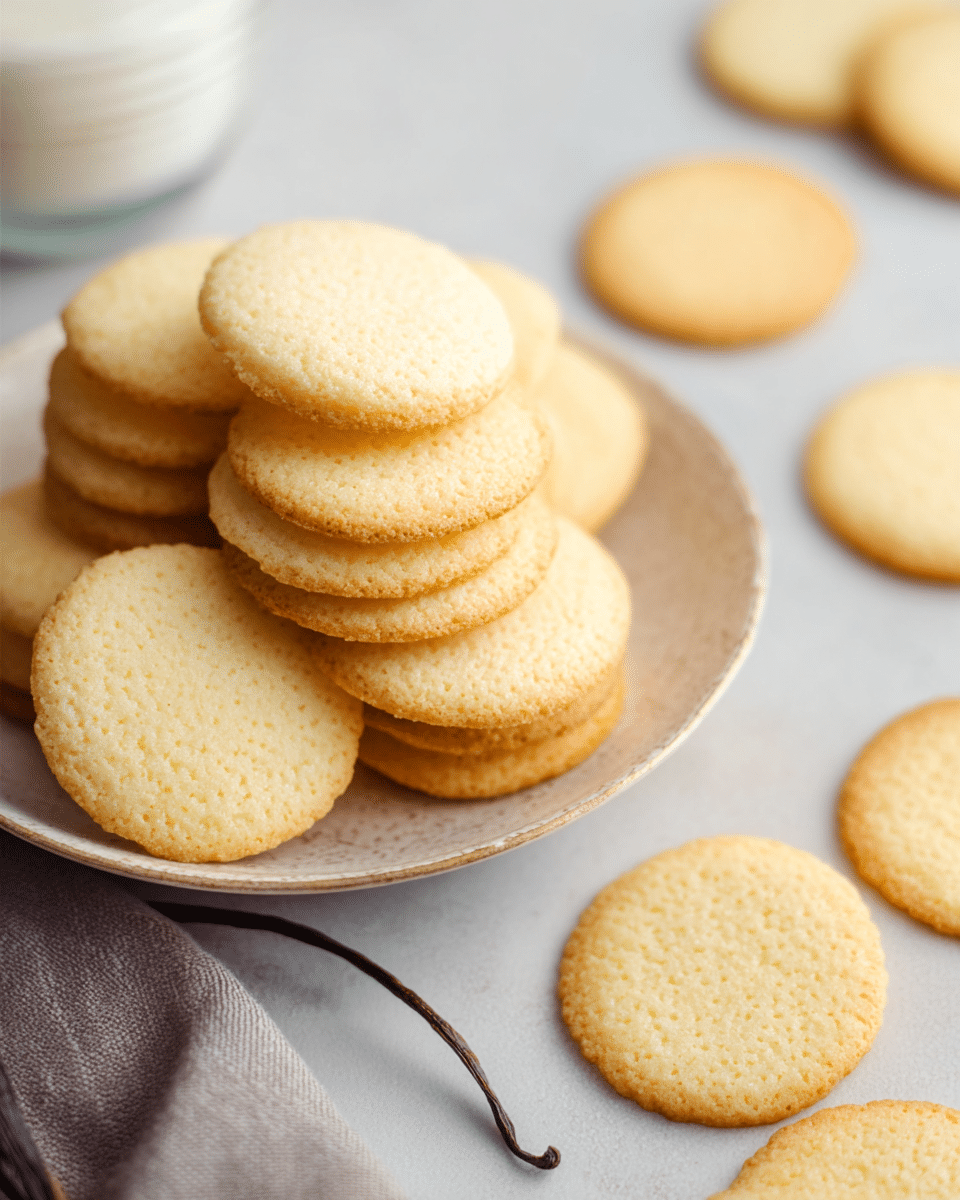 Homemade Vanilla Wafers