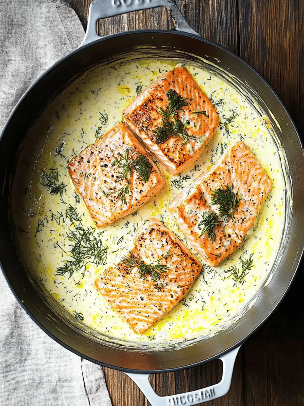 Salmon in Creamy Dill Sauce: Quick 30-Minute Delight 5 Salmon in Creamy Dill Sauce