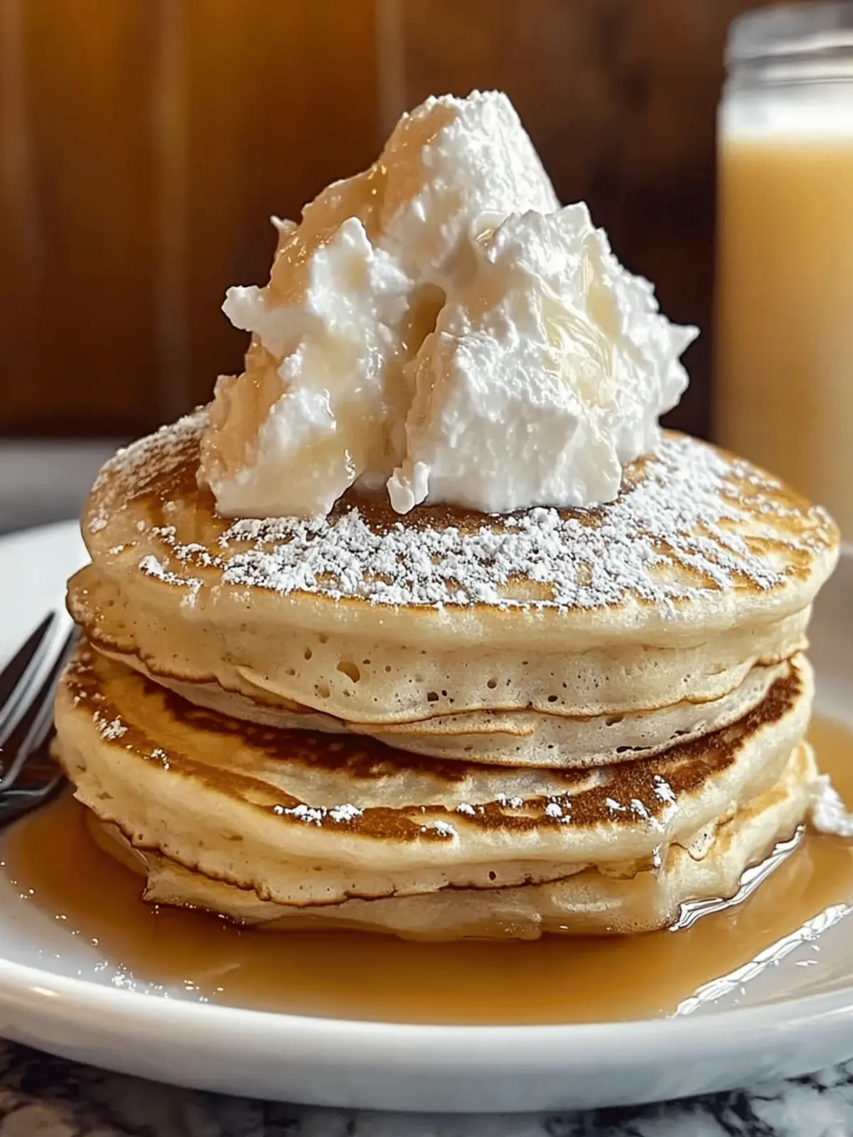 Tropical Sweet Coconut Cream Pancakes for Blissful Mornings 2 Sweet Coconut Cream Pancakes