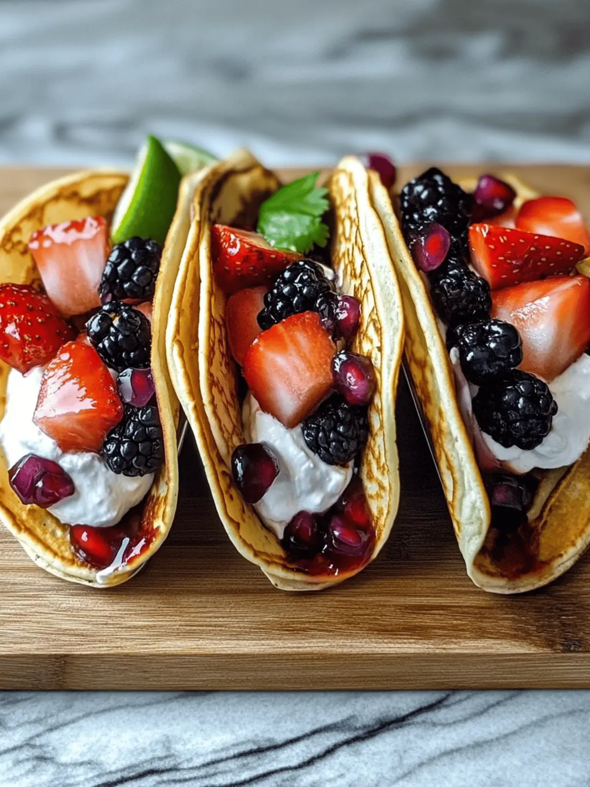 Pancake Tacos: A Fun Twist for Your Weekend Breakfast! 4 Pancake Tacos