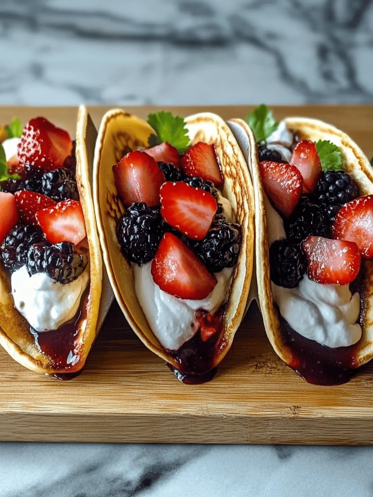 Pancake Tacos: A Fun Twist for Your Weekend Breakfast! 3 Pancake Tacos
