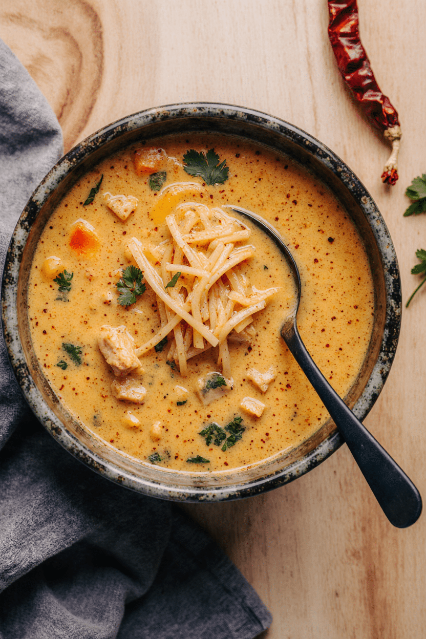 Thai Coconut Curry Soup
