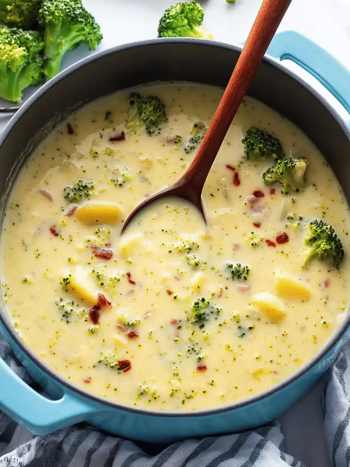 Creamy Broccoli Potato Soup with Bacon for Cozy Nights 3 Creamy Broccoli Potato Soup with Bacon for Cozy Nights