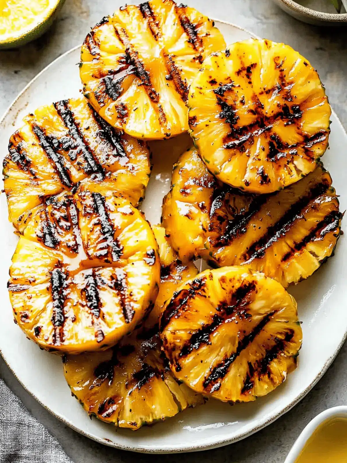 Sweet and Spicy Grilled Pineapple: Your New BBQ Obsession 5 Grilled Pineapple