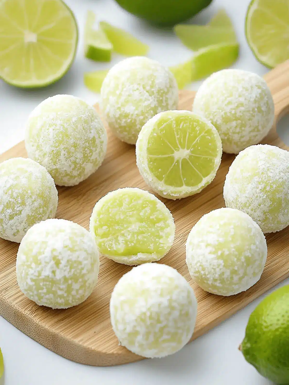 Delightful Key Lime Truffles: No-Bake Zesty Bliss 2 Delightful Key Lime Truffles: No-Bake Zesty Bliss
