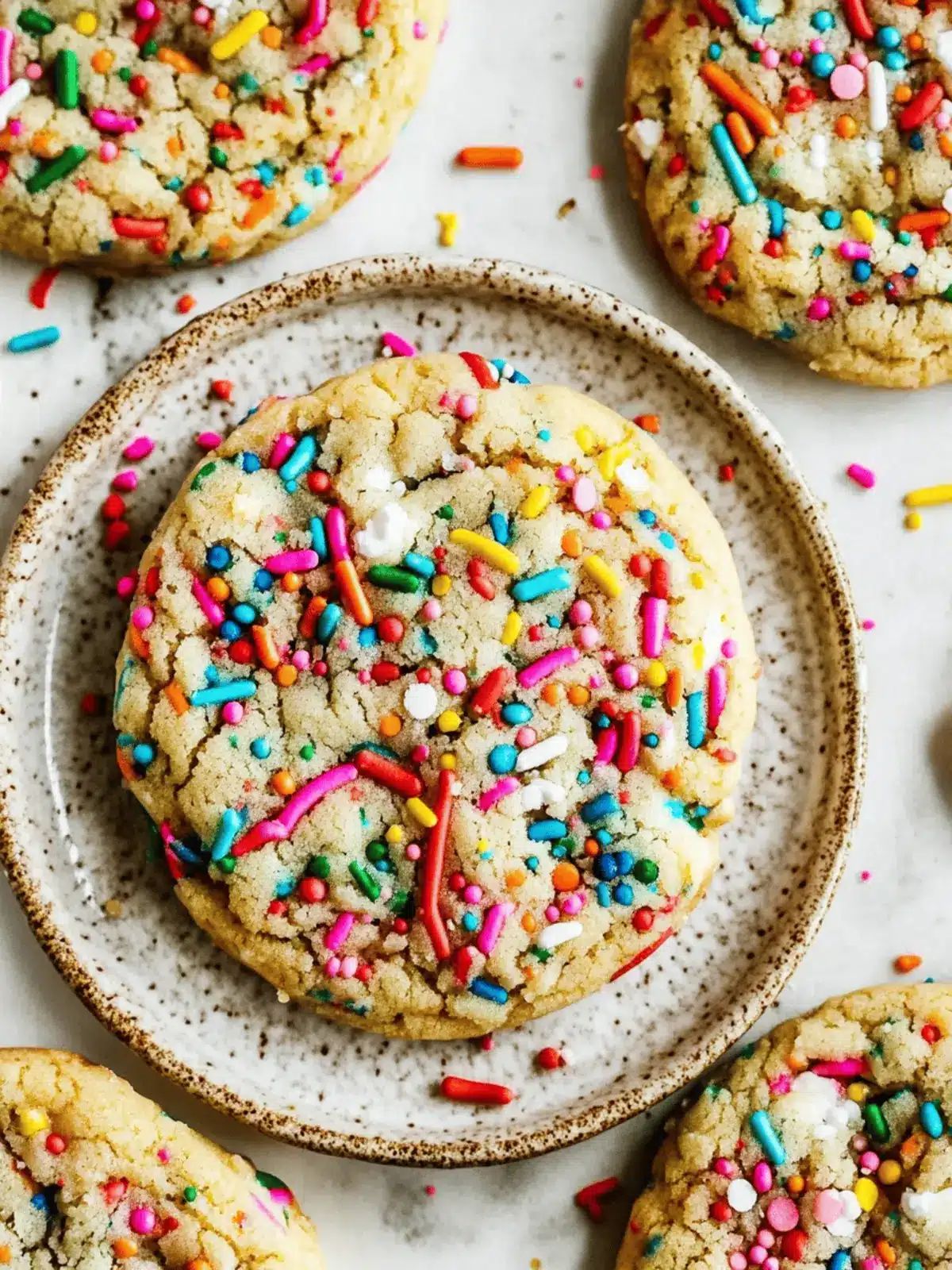 Small Batch Funfetti Cookies for Instant Joyful Cravings 2 Small Batch Funfetti Cookies