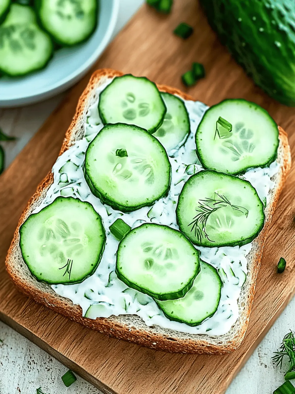 Cucumber Sandwiches with Herbed Cream Cheese for Refreshing Bites 2 Cucumber Sandwiches