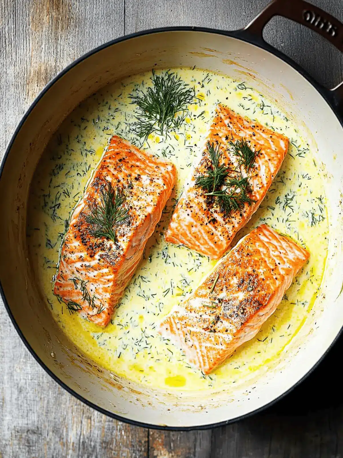 Salmon in Creamy Dill Sauce: Quick 30-Minute Delight 4 Salmon in Creamy Dill Sauce
