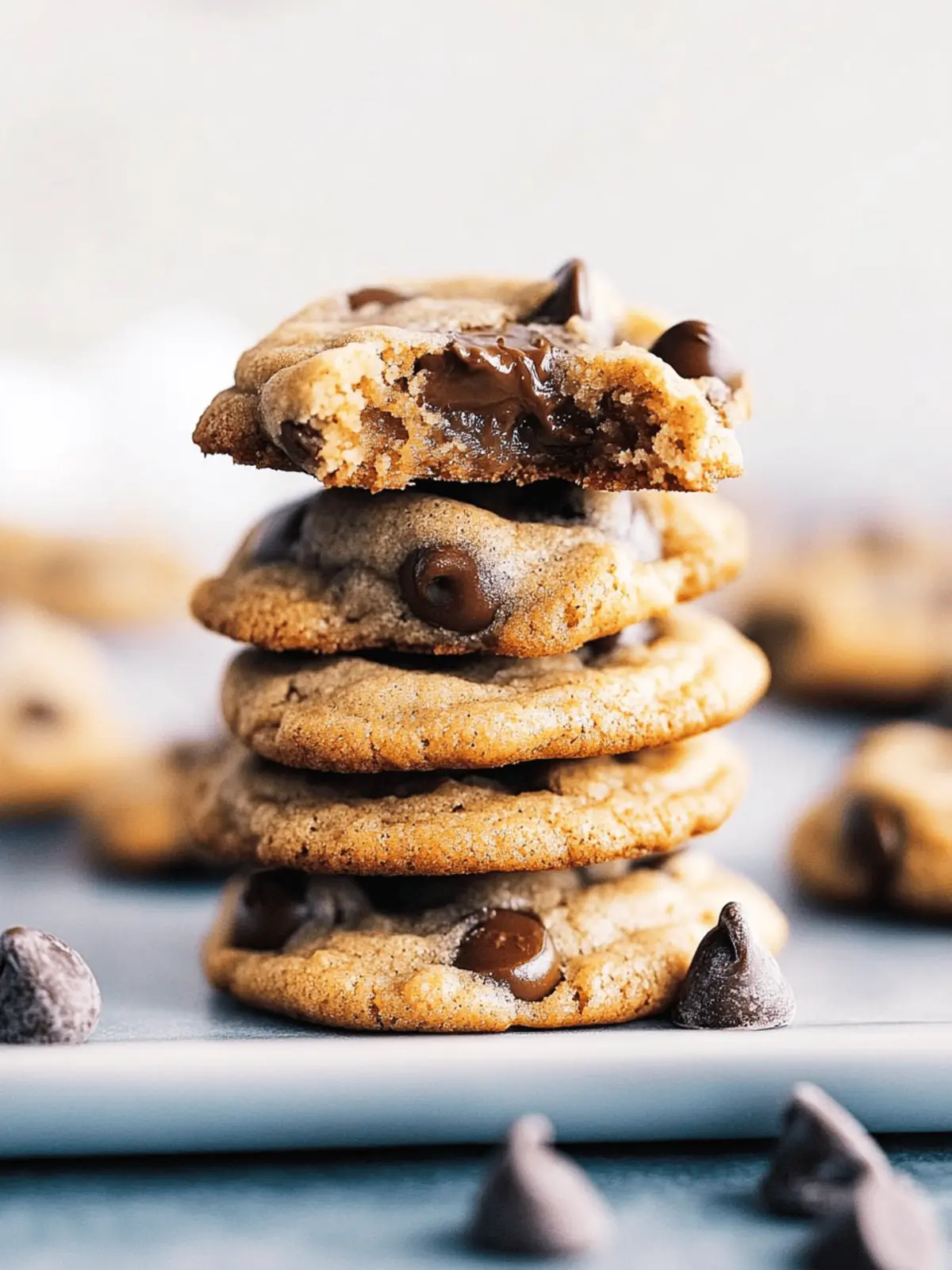 Ultra-Soft Chocolate Chip Pudding Cookies You’ll Crave 5 Chocolate Chip Pudding Cookies