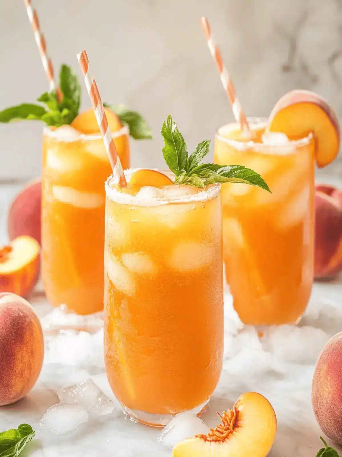 Sip into Summer with Refreshing Southern Peach Tea Delight 4 Southern Peach Tea