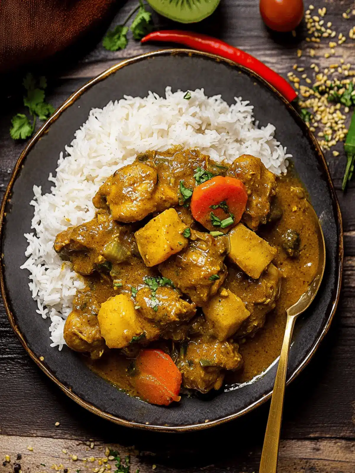 Savory Authentic Jamaican Curry Chicken for Flavor Lovers 2 Savory Authentic Jamaican Curry Chicken for Flavor Lovers