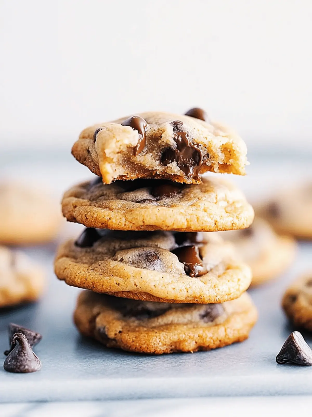 Ultra-Soft Chocolate Chip Pudding Cookies You’ll Crave 4 Chocolate Chip Pudding Cookies