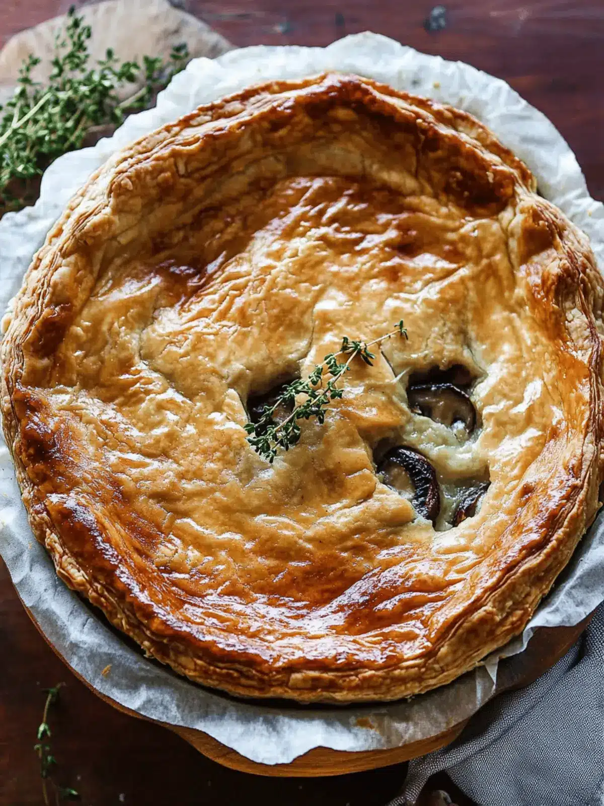 French Chicken and Mushroom Pie – Comfort Food Made Easy 4 French Chicken And Mushroom Pie