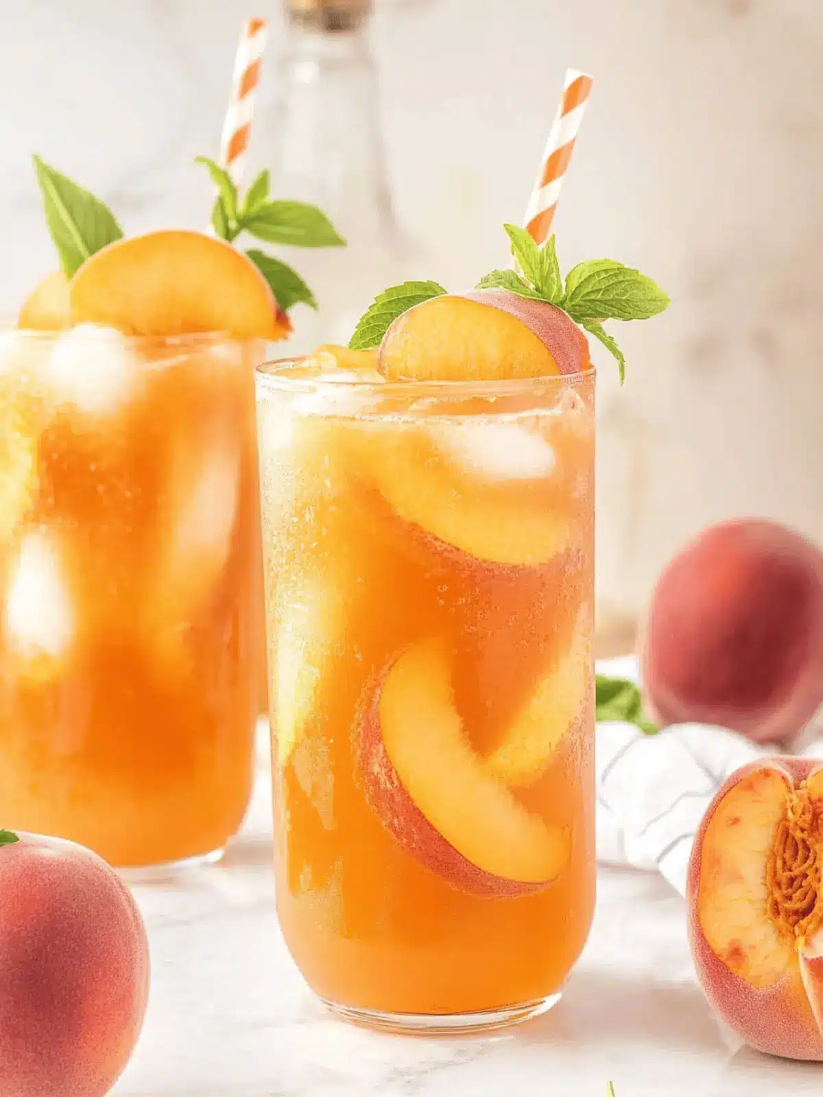 Sip into Summer with Refreshing Southern Peach Tea Delight 5 Southern Peach Tea
