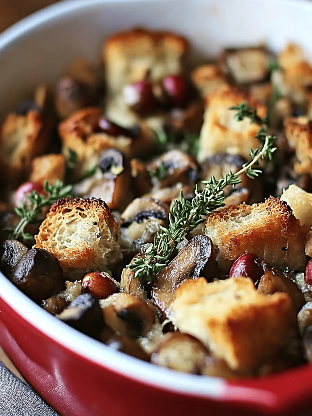 Delicious Mushroom and Chestnut Stuffing for Festive Feasts 3 Delicious Mushroom and Chestnut Stuffing for Festive Feasts