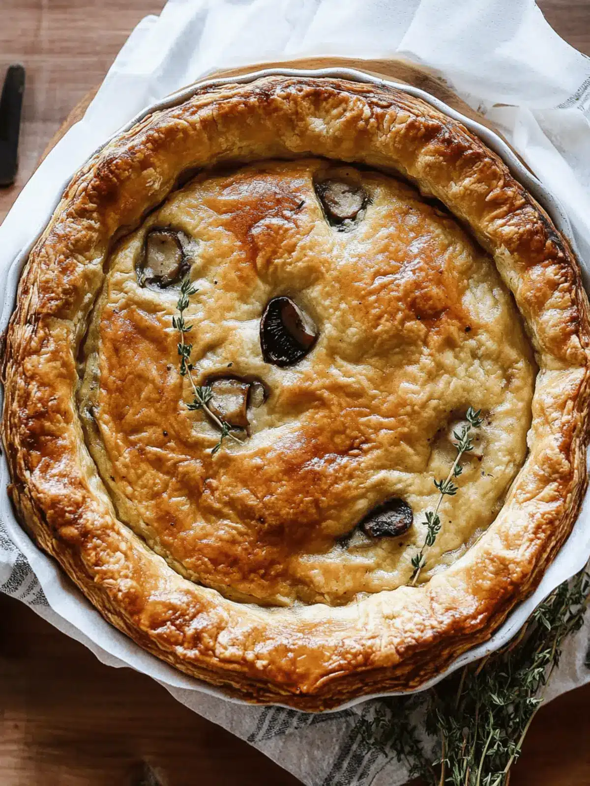 French Chicken and Mushroom Pie – Comfort Food Made Easy 2 French Chicken And Mushroom Pie