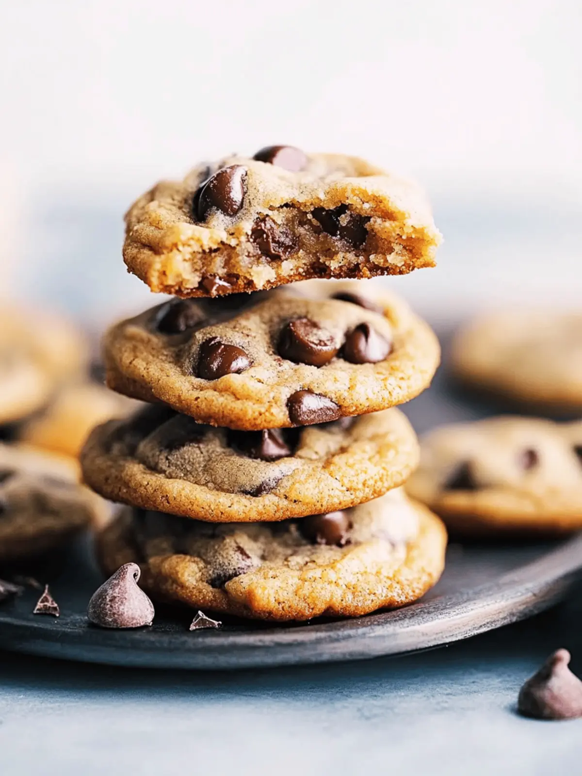 Ultra-Soft Chocolate Chip Pudding Cookies You’ll Crave 3 Chocolate Chip Pudding Cookies