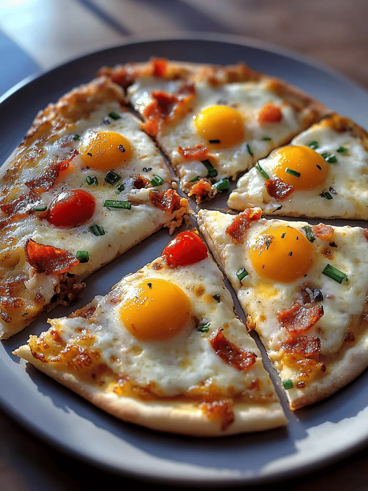 Easy 15-Minute Breakfast Pizza for Busy Mornings 4 Breakfast Pizza