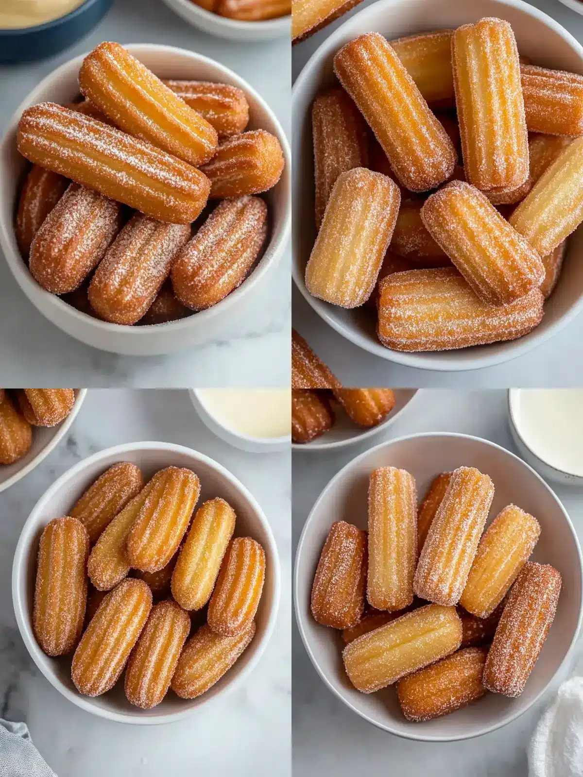 Irresistible Baked Churro Bites - Quick and Guilt-Free Treat 5 Baked Churro Bites
