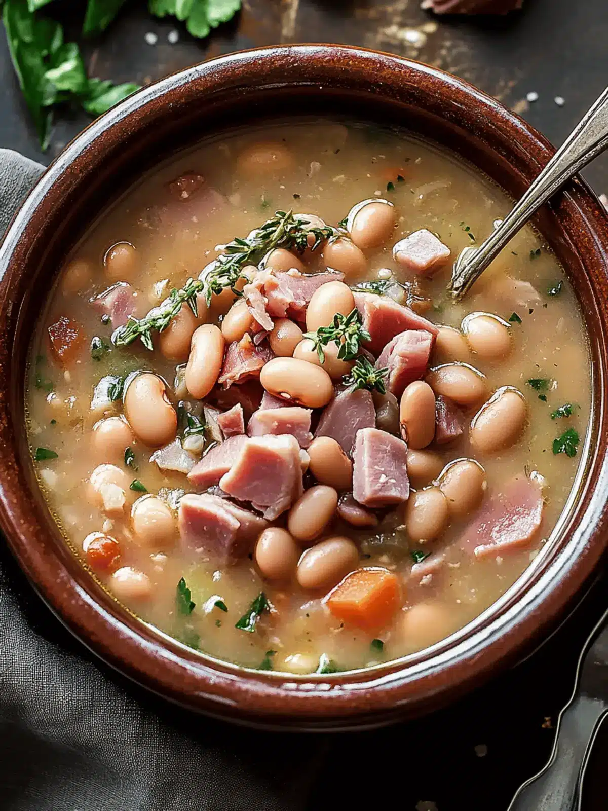Smokey Ham and Pinto Bean Soup for Ultimate Cozy Nights 4 Smokey Ham and Pinto Bean Soup