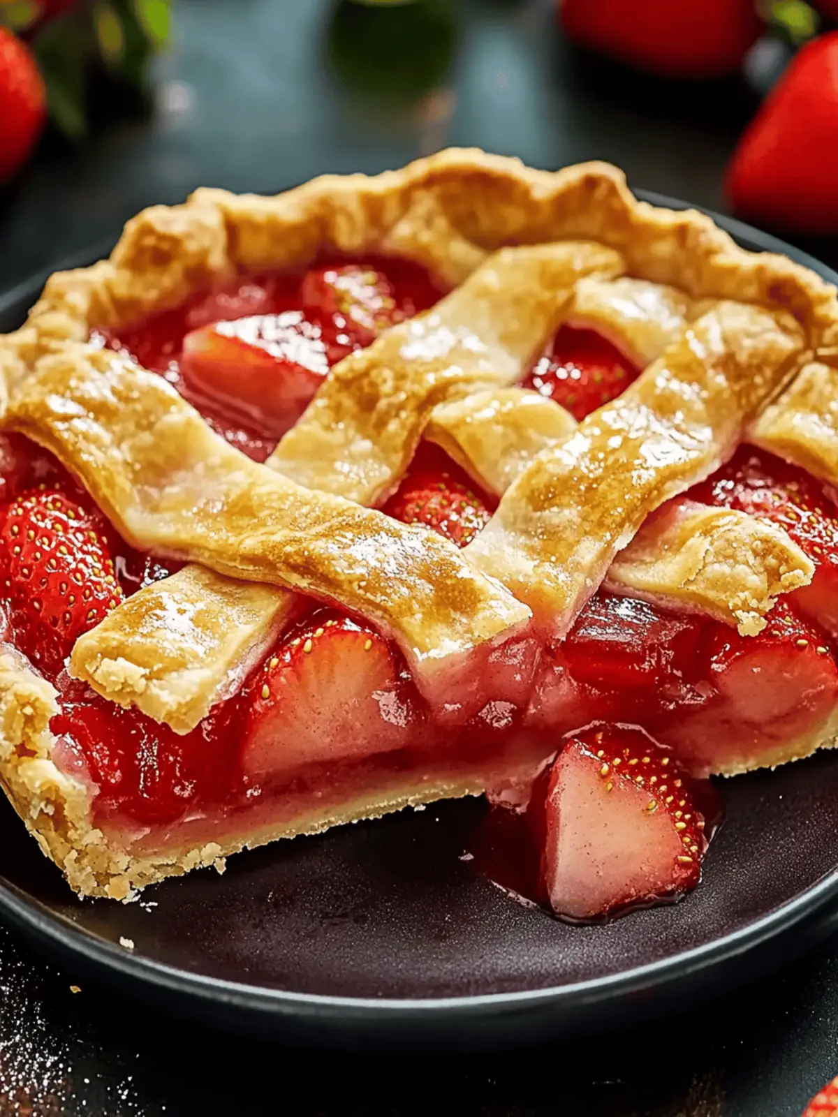 Irresistible Strawberry Rhubarb Pie with Sweet-Tart Perfection 2 Strawberry Rhubarb Pie
