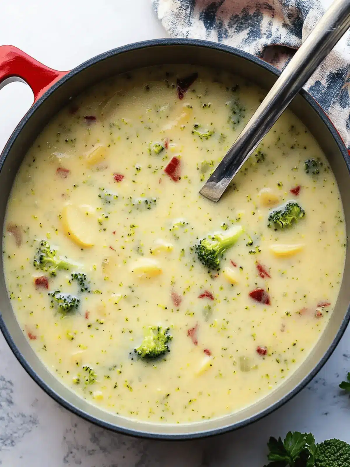 Creamy Broccoli Potato Soup with Bacon for Cozy Nights 4 Creamy Broccoli Potato Soup with Bacon for Cozy Nights