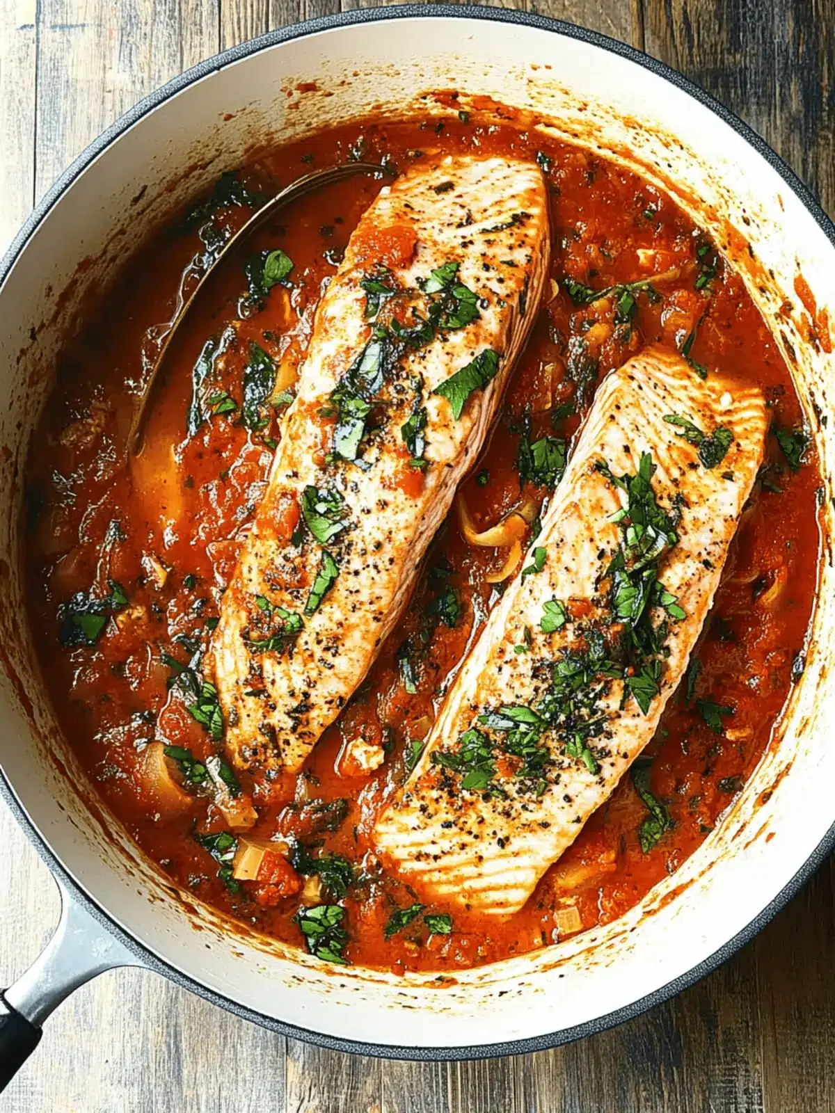 Savor Quick Salmon all’Arrabbiata in Just 25 Minutes 3 Savor Quick Salmon all’Arrabbiata in Just 25 Minutes