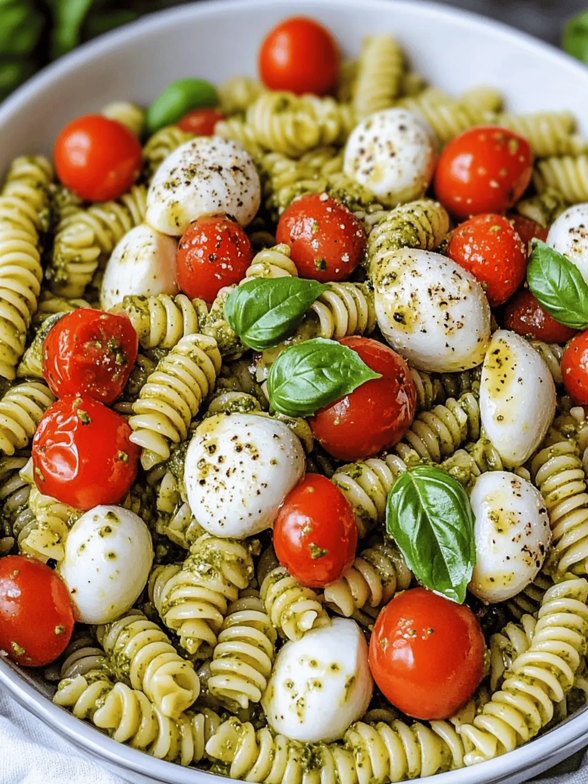 Pesto Caprese Pasta Salad: Fresh Flavors for Every Gathering 3 Pesto Caprese Pasta Salad: Fresh Flavors for Every Gathering