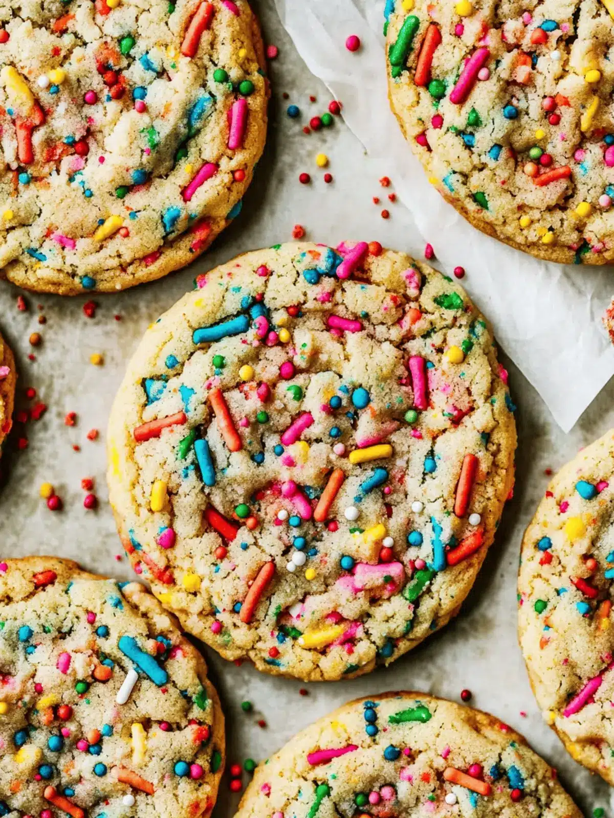 Small Batch Funfetti Cookies for Instant Joyful Cravings 5 Small Batch Funfetti Cookies