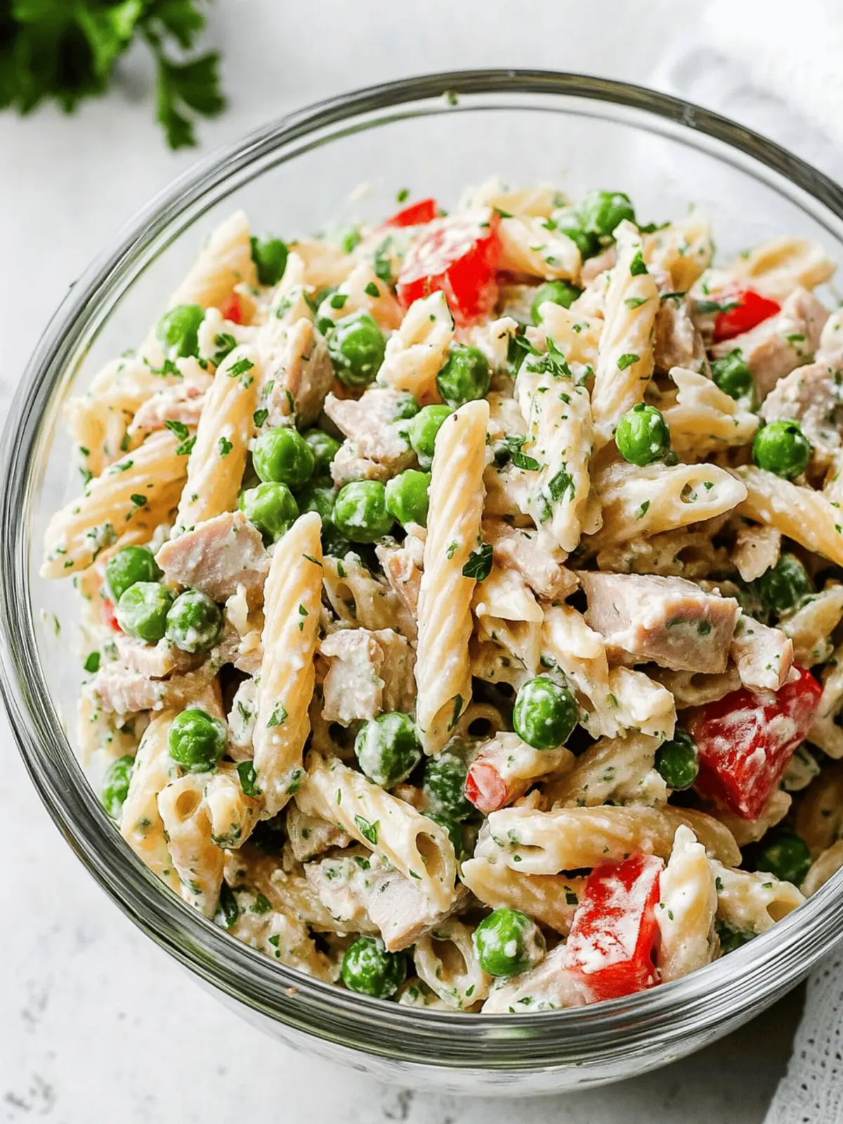 Delicious Healthy Tuna Pasta Salad with Peas in 20 Minutes 5 Healthy Tuna Pasta Salad with Peas