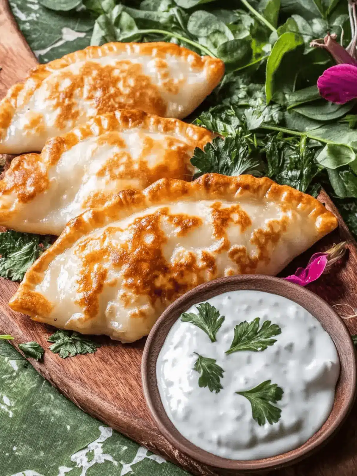 Wild Mushroom Chebureki: Crispy Pastries You'll Love to Make 2 Wild Mushroom Chebureki