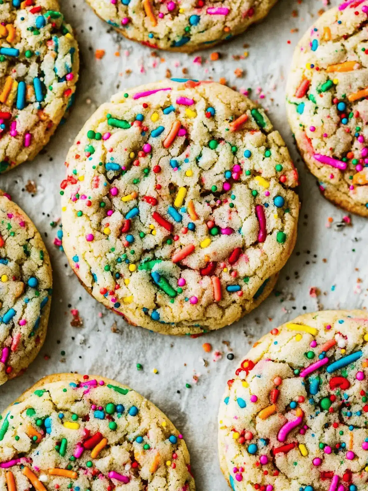 Small Batch Funfetti Cookies for Instant Joyful Cravings 4 Small Batch Funfetti Cookies