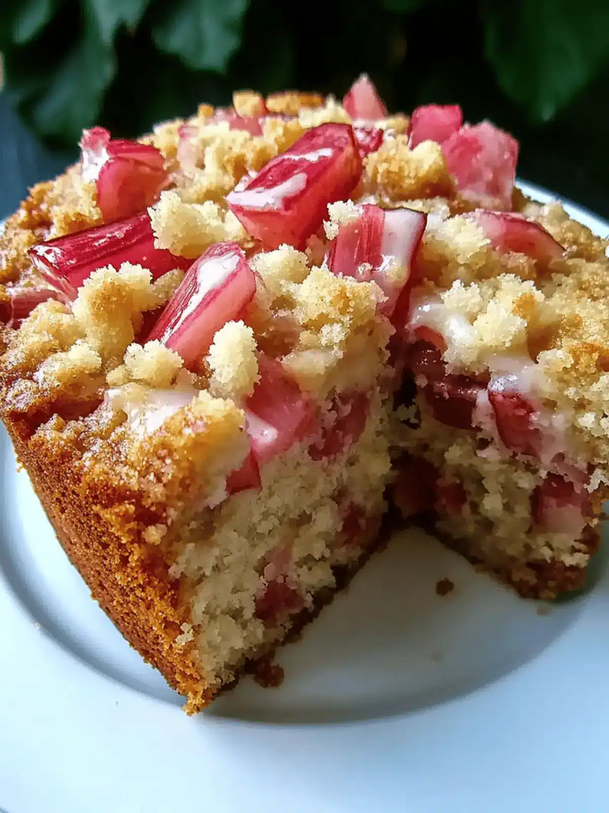 Sour Cream Rhubarb Coffee Cake That's Effortlessly Delicious 5 Sour Cream Rhubarb Coffee Cake