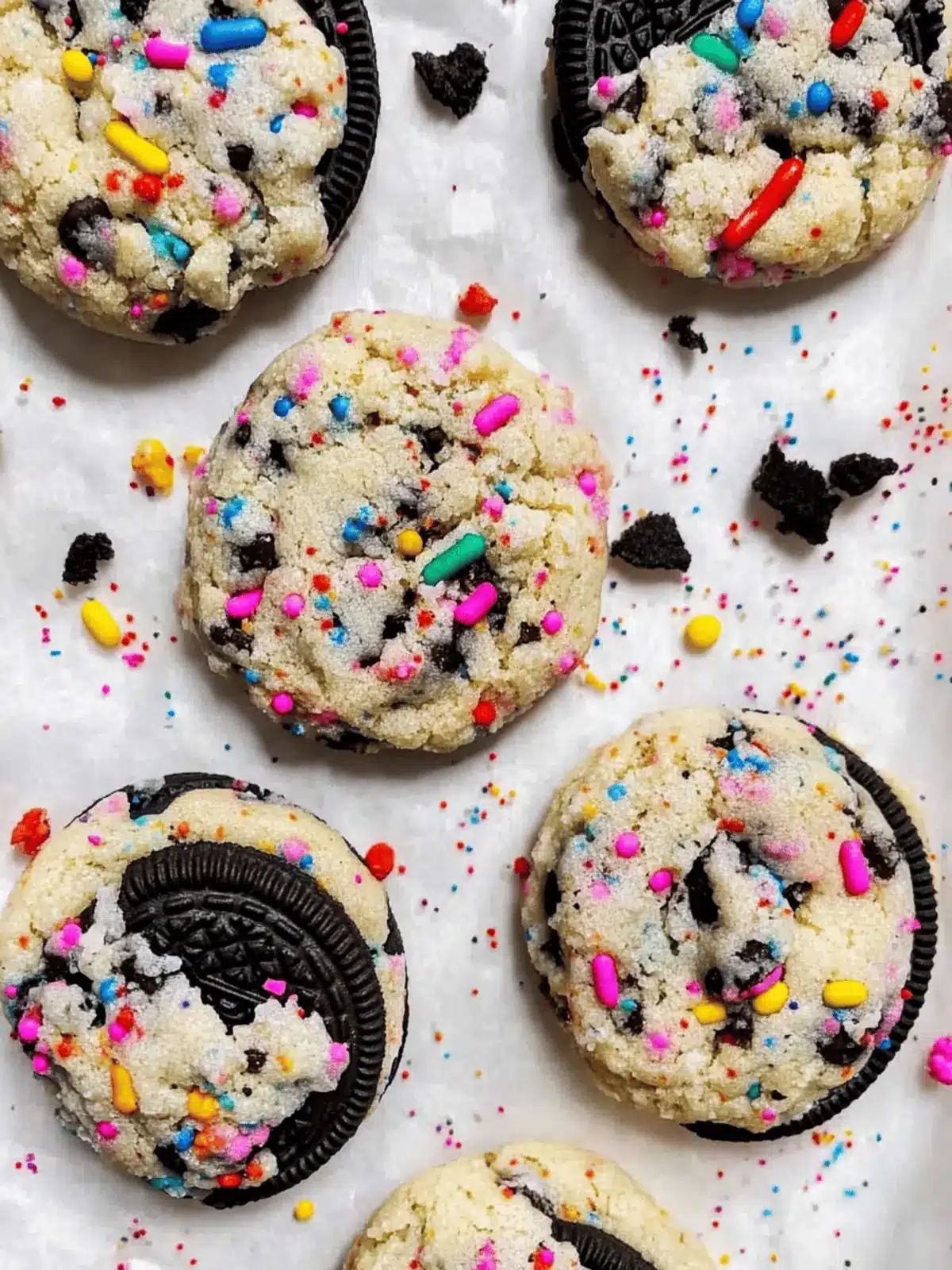 Delightful Funfetti Oreo Cookies that Spark Joy in Every Bite 2 Funfetti Oreo Cookies