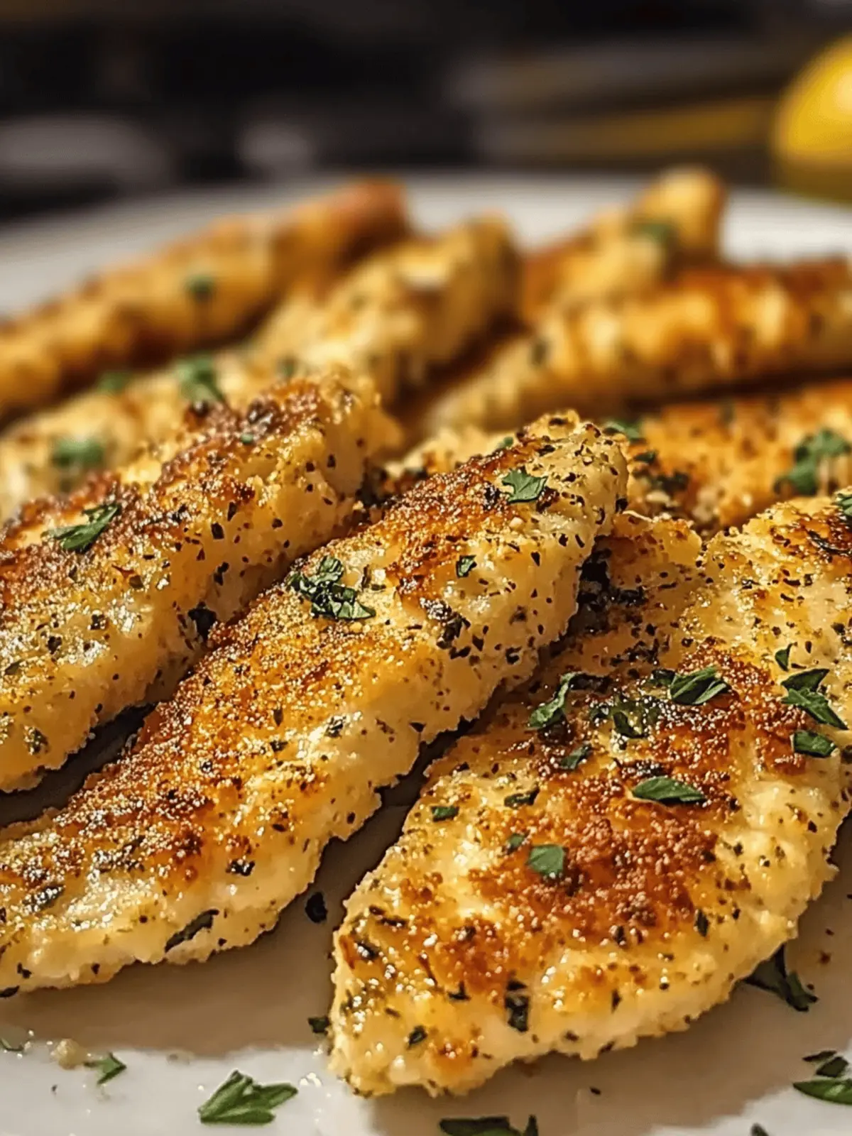 Savor the Flavor: Easy Greek Chicken Tenders Recipe! 4 Greek Chicken Tenders