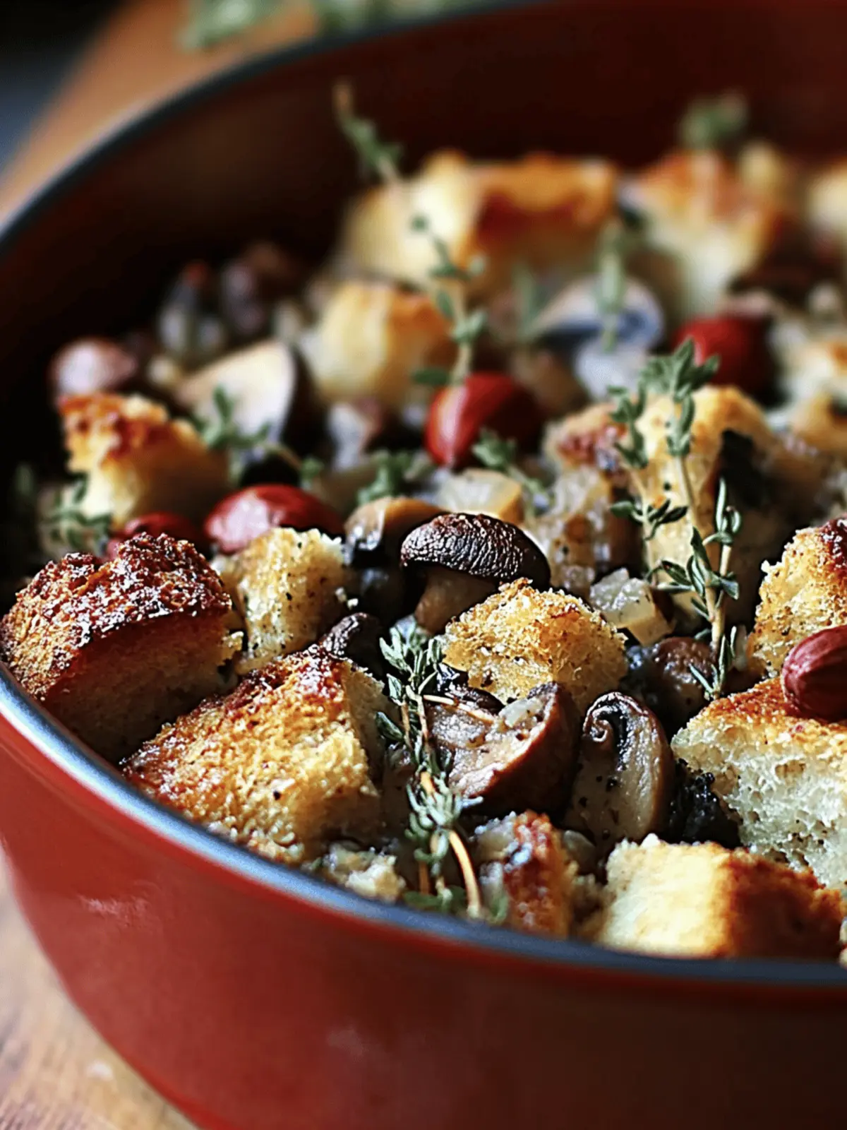 Delicious Mushroom and Chestnut Stuffing for Festive Feasts 2 Delicious Mushroom and Chestnut Stuffing for Festive Feasts